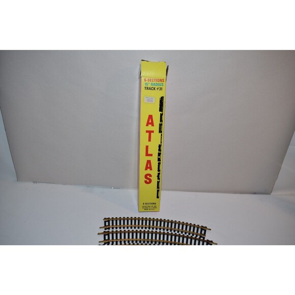 Vtg Atlas Brass HO Scale Train Track #31 #44 #25 Bumpers #43  READ - Picture 8 of 10